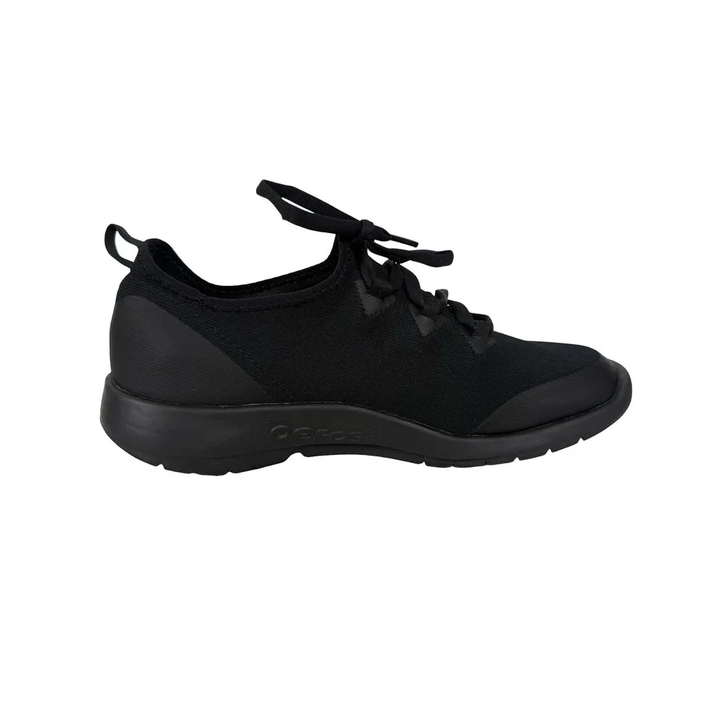OOFOS OOmg Sport Low Womens Size 9.5 Black Recovery Slip On Shoes Athletic